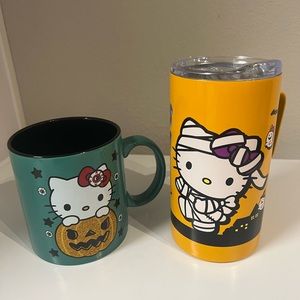 Hello Kitty Halloween Mug and Tumbler Set